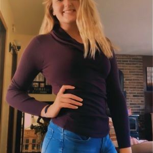 Purple Love Always sweater